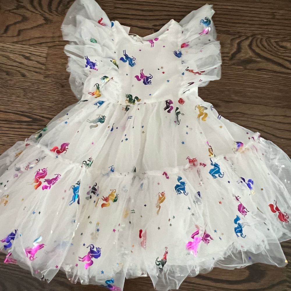Lola and the Boys Tulle Unicorn Dress